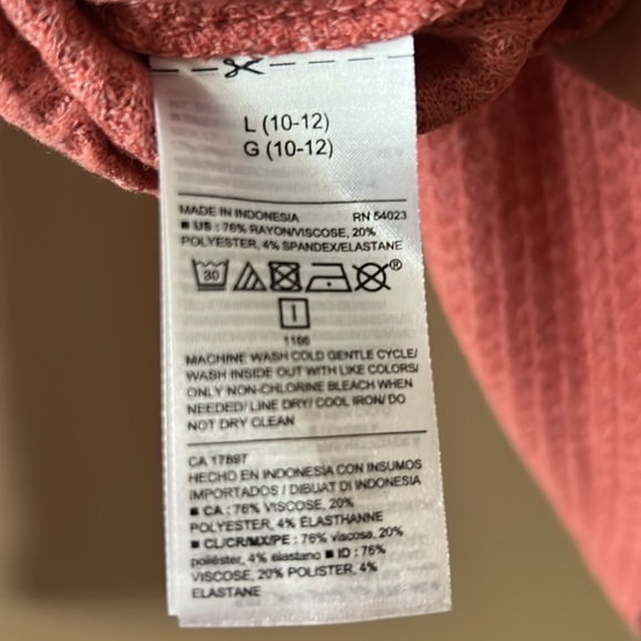 Old Navy long sleeve shirt size L(10-12) - Picture 5 of 5